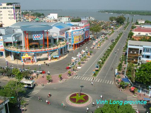 La ville de Vinh Long actuelle